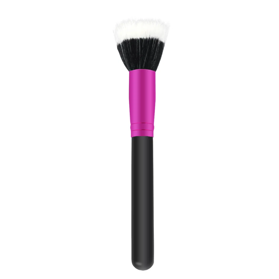 Latest Design Professional Stippling Brush with Synthetic Hair Duo Fiber Makeup Brush