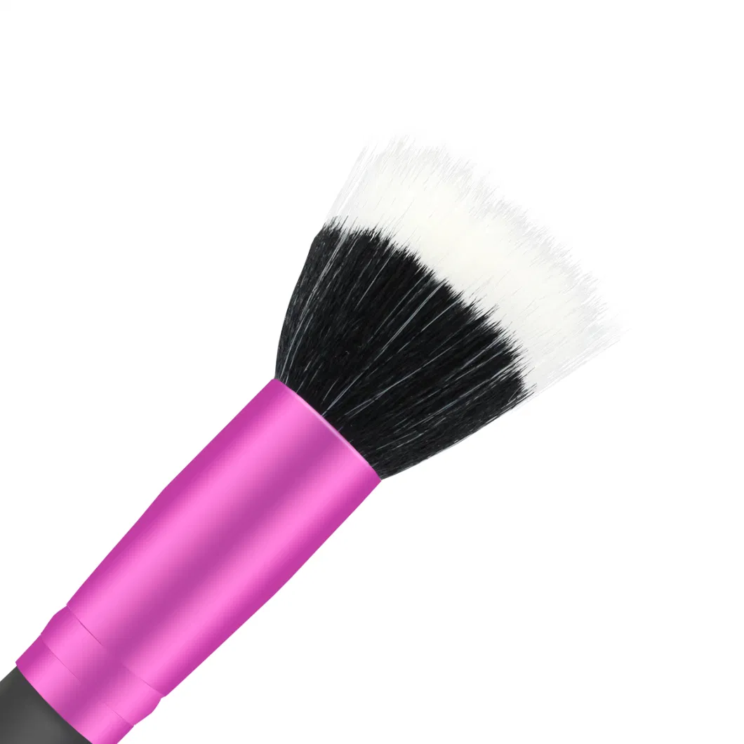 Latest Design Professional Stippling Brush with Synthetic Hair Duo Fiber Makeup Brush