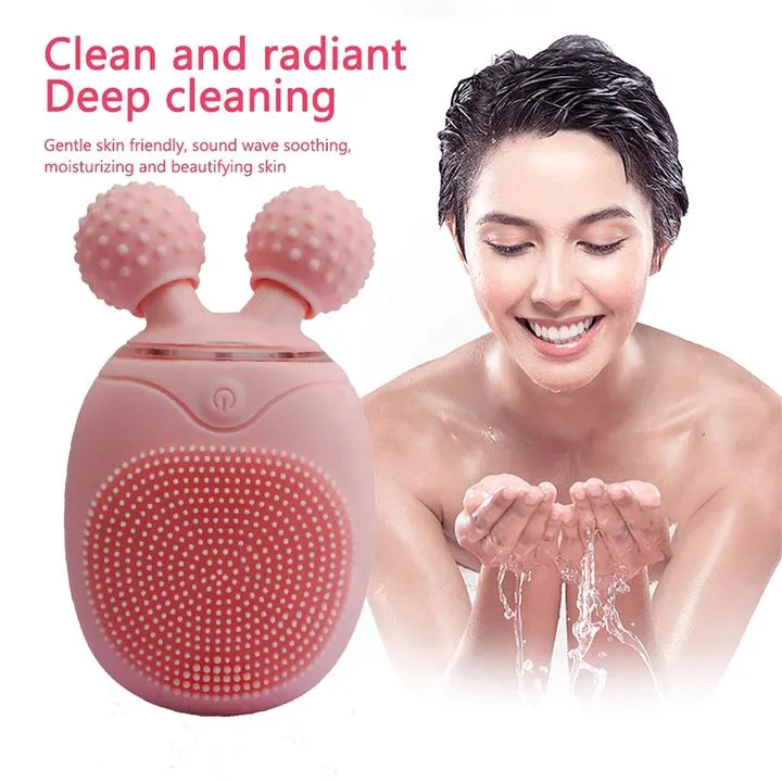 2023 V Face Lifting Tool Multifunction Makeup Remover Electric Facial Cleansing Brush