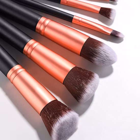 OEM personalizado de marca própria Maquiagem Cosméticos Beleza Conjuntos de pincéis de maquiagem de luxo Fundação Pó Blush Sombra Corretivo Lábio Olho Pincel de maquiagem